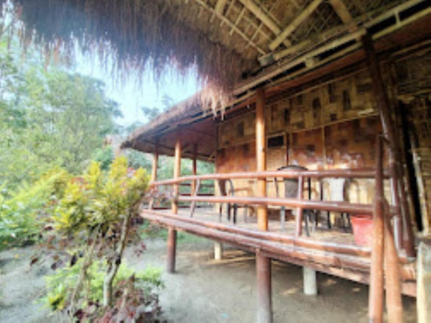 Ayang Okum River Bank Bamboo Cottage Kaibortta Gaon Nagargaon Exterior foto